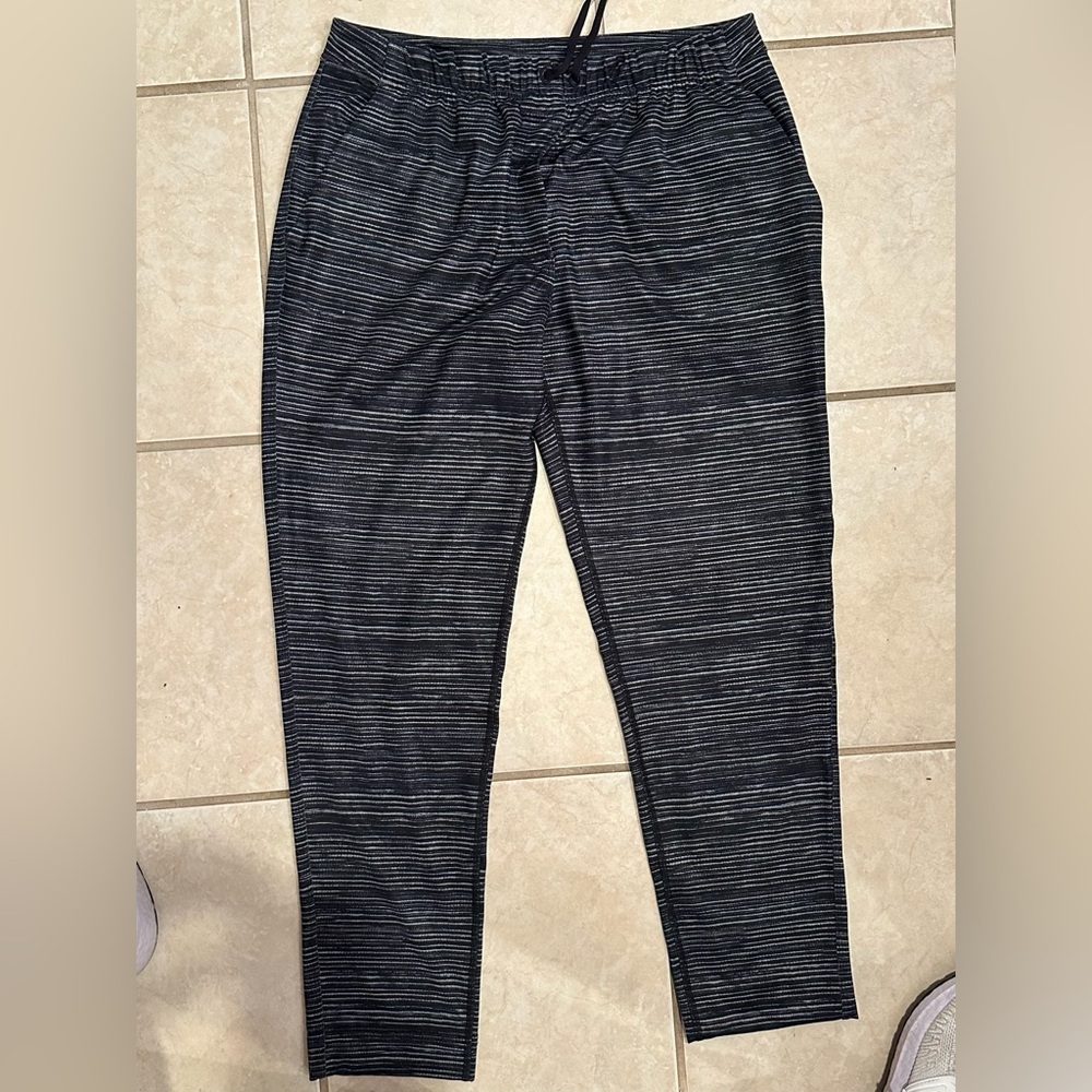Lululemon Striped Crop Dressy Pants